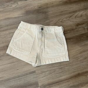 American Eagle Tan Corduroy shorts size 4